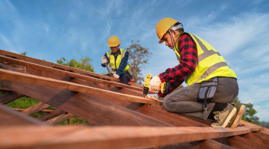 Professional gutter cleaning in McCalla, AL
